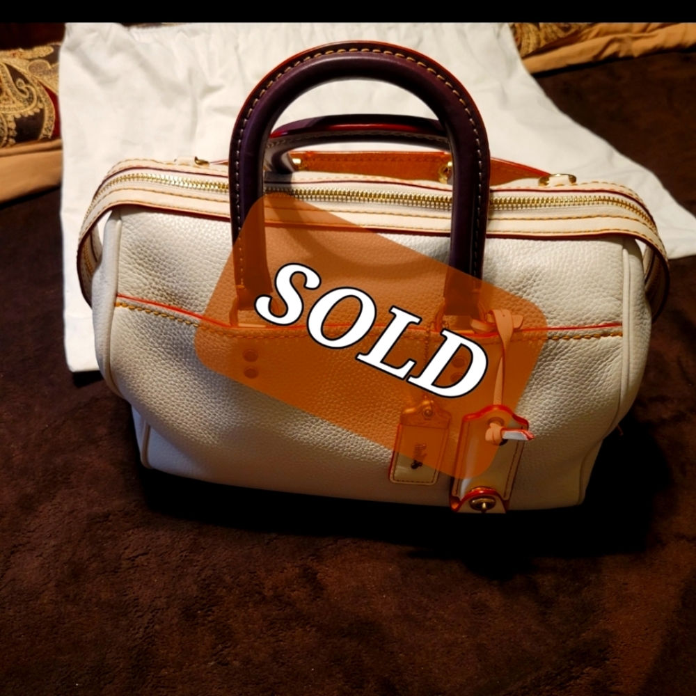 "SOLD" Coach 1941 Chalk Rogue Satchel